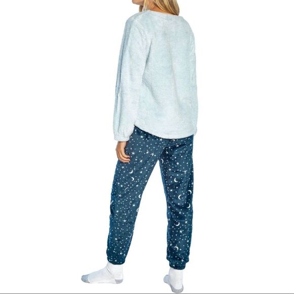 Wildfox Night Sky Velour Lounge Pant Set NWT M - Picture 3 of 16